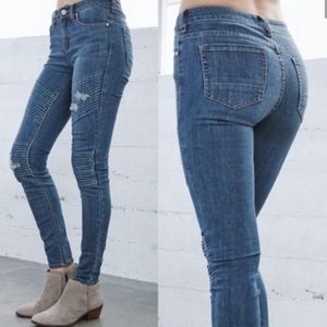 Pacsun Kendall & Kylie Distressed Moto Skinny Jeans